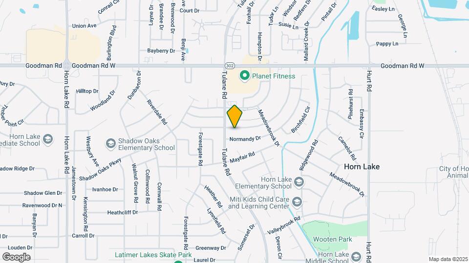 3135 Briarwood Dr Map and Location Details