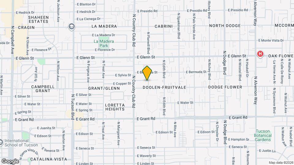 3156 E Towner St Map and Location Details