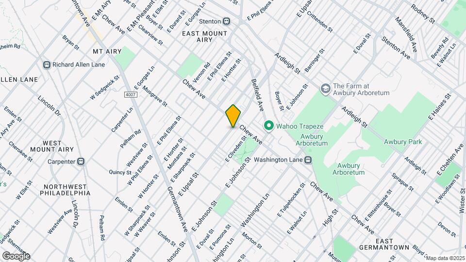 358 E Upsal St Map and Location Details