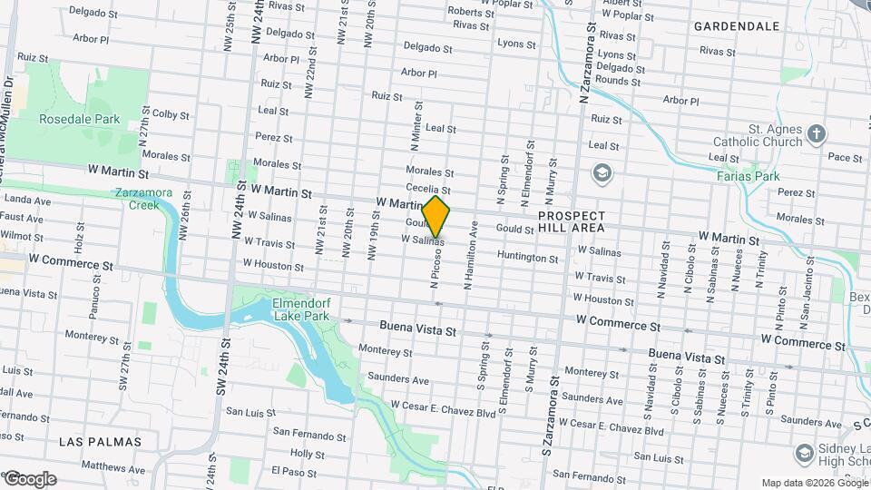 3402 W Salinas Map and Location Details