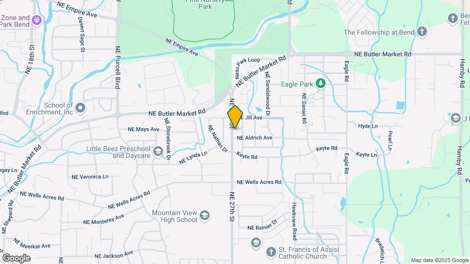 3171 Northeast Delmas Street Map and Location Details