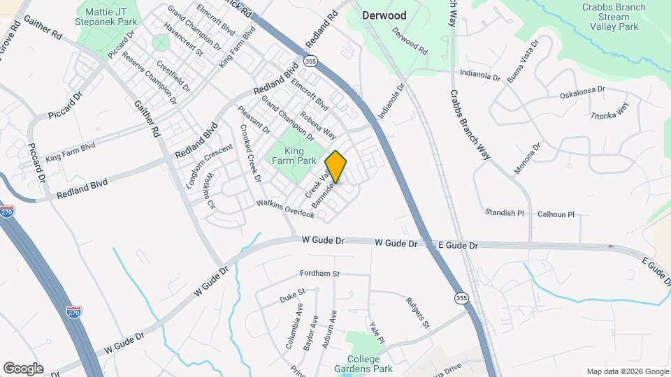 308 Barnside Pl Map and Location Details