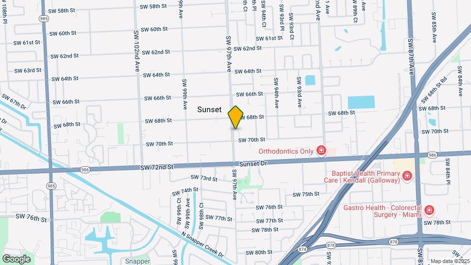 6920 SW 96th Ct Mapa y Detalles de la Ubicación