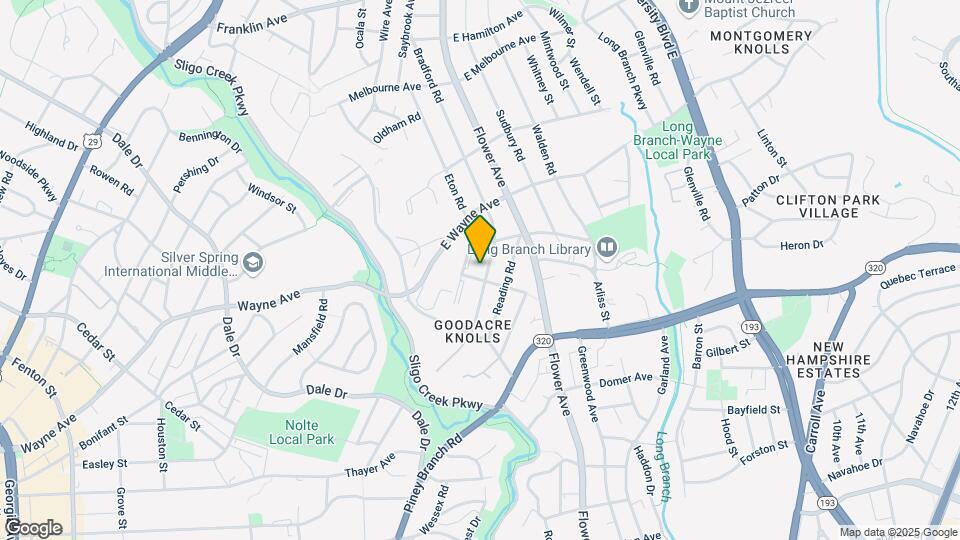 8802 Bradford Rd Mapa y Detalles de la Ubicación