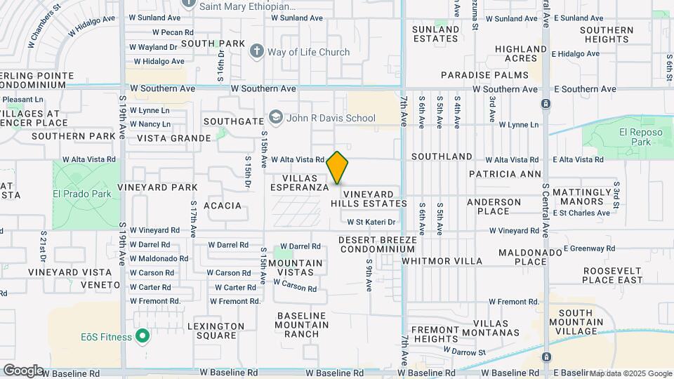 6506 S 10th Dr Map and Location Details
