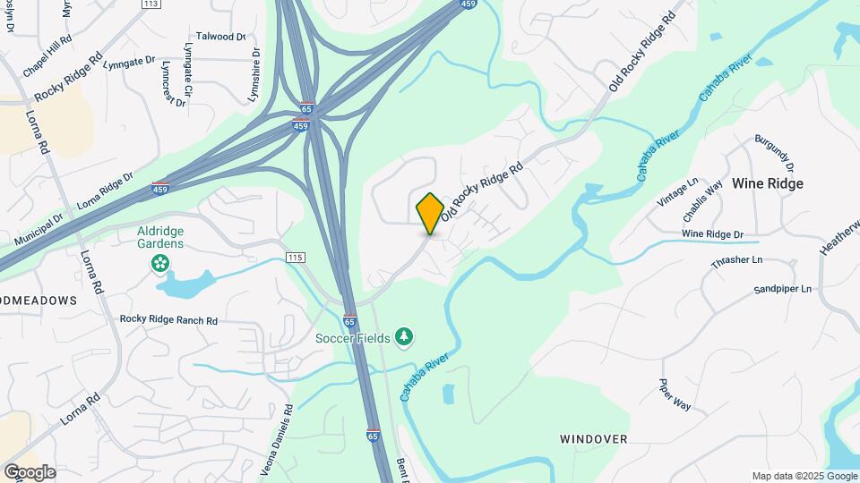 2395 Old Rocky Ridge Rd Map and Location Details