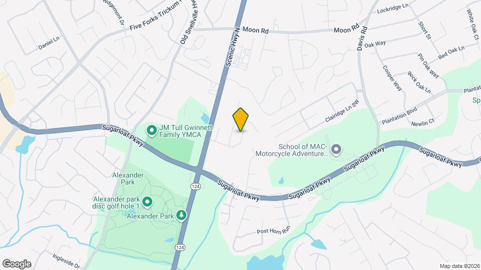 1097 Scenic Park Trail SW Map and Location Details