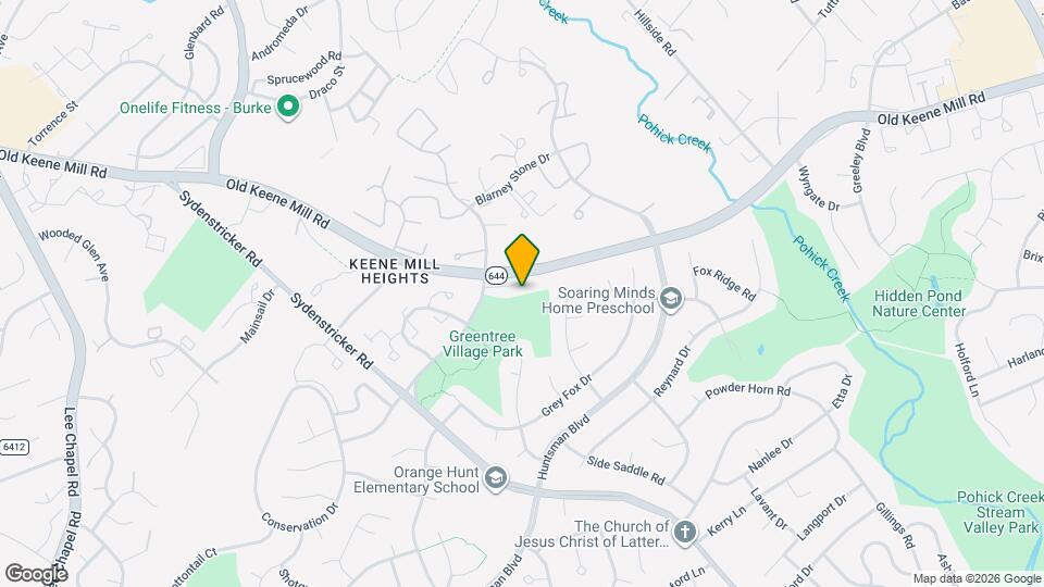 8931 Park Forest Dr Map and Location Details