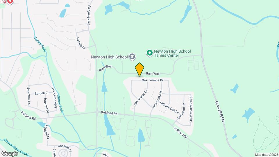 205 Oak Terrace Dr Map and Location Details