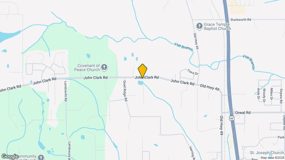 13415 John Clark Rd Map and Location Details