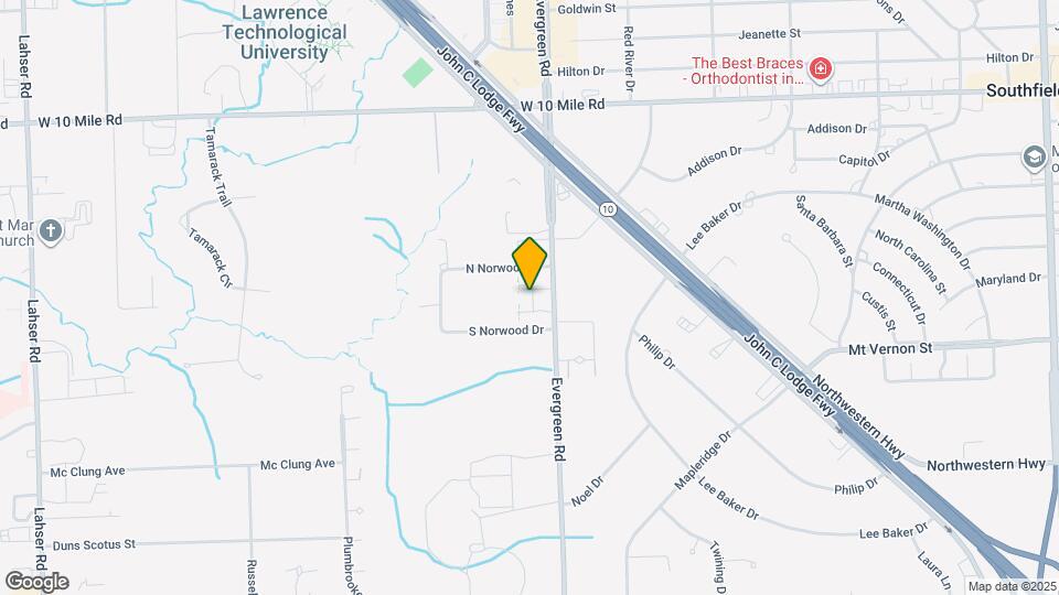 24291 Evergreen Rd Mapa y Detalles de la Ubicación