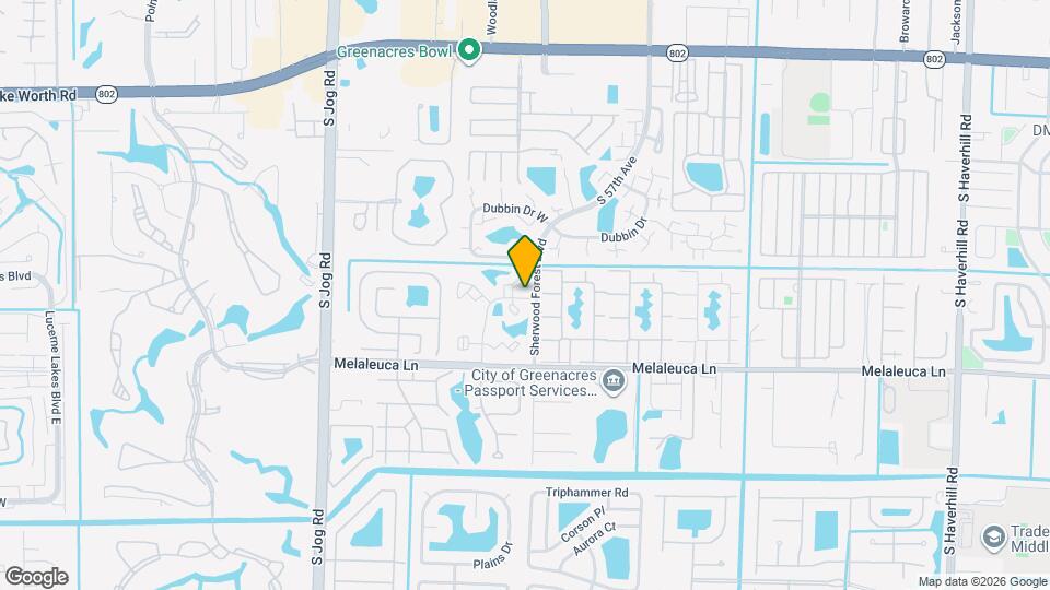 4147 Oak Terrace Dr Map and Location Details