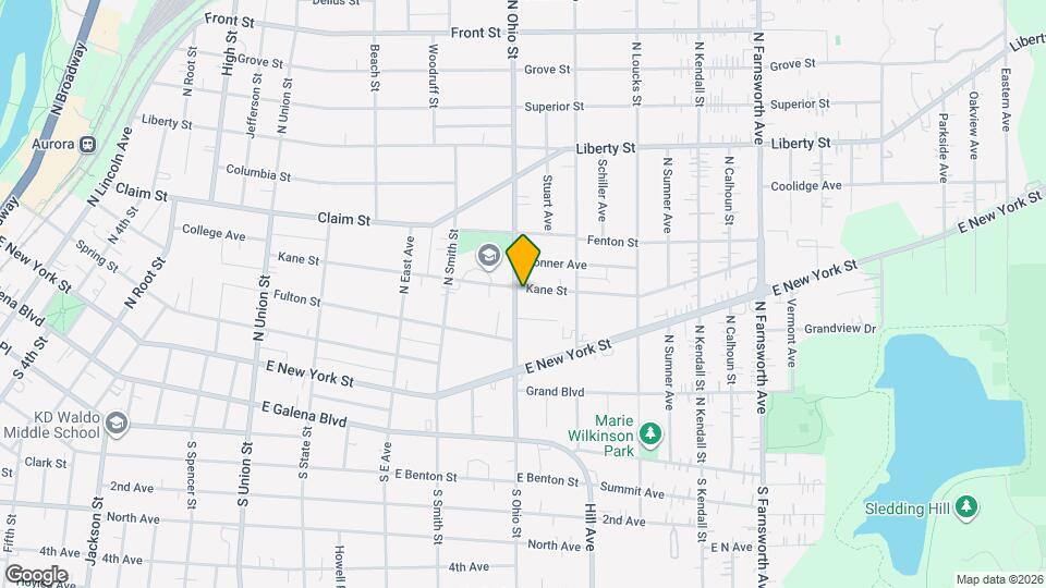 161 N Ohio St Mapa y Detalles de la Ubicación