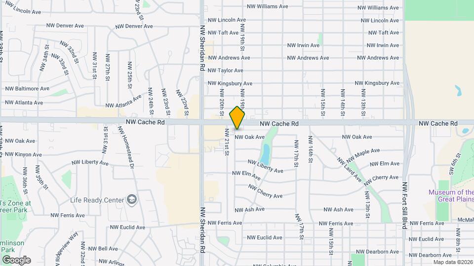 1925 NW Oak Ave Map and Location Details