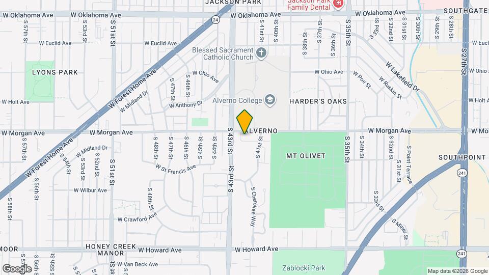 4201 W Morgan Ave Map and Location Details
