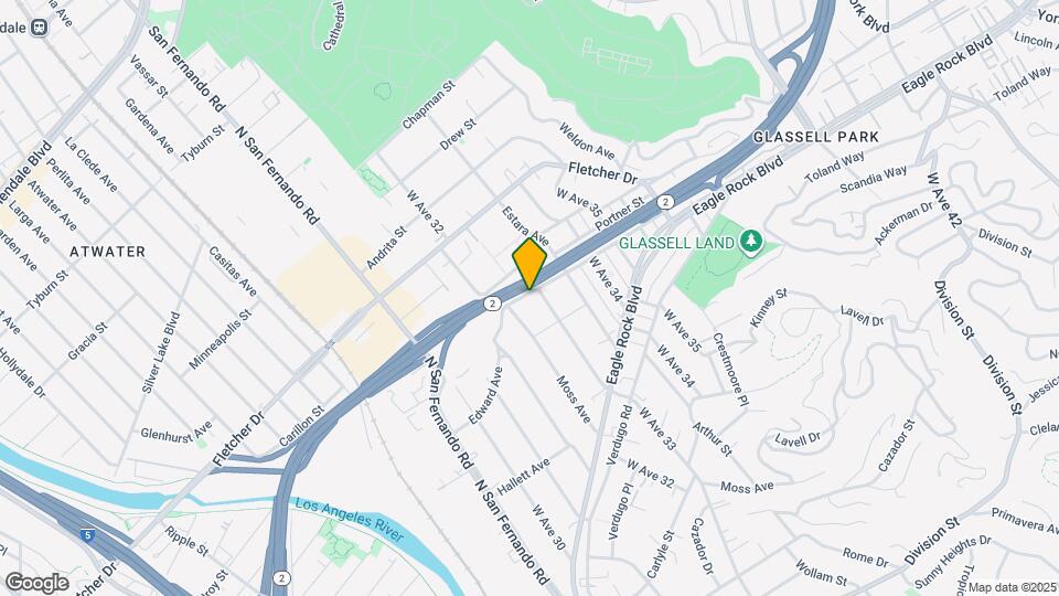 2344 W Ave 31 Map and Location Details