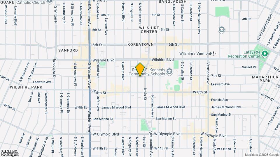700 S Ardmore Ave Map and Location Details
