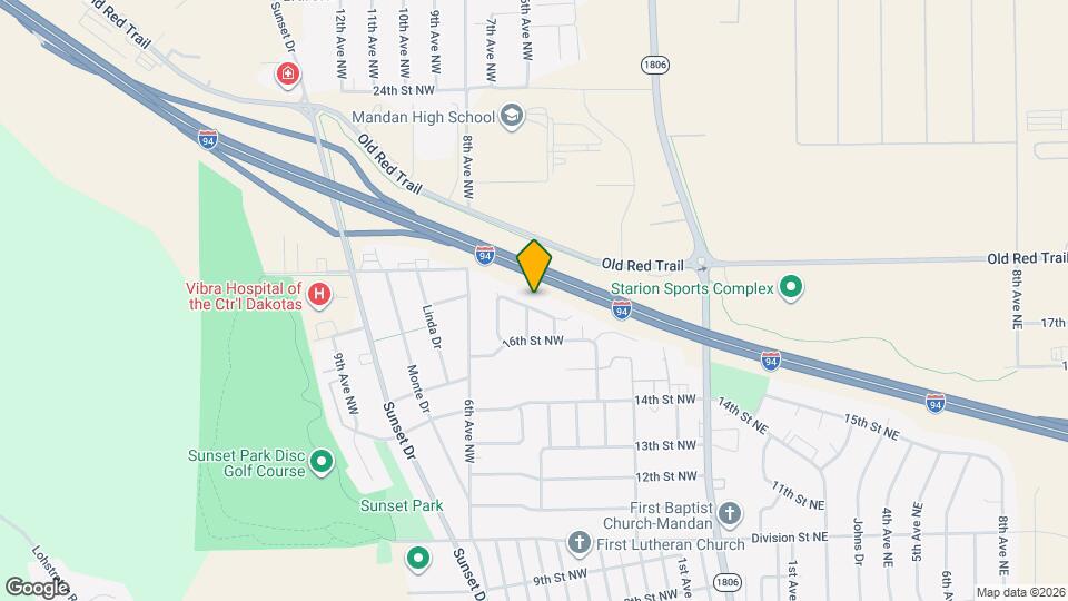 406 17th St NW Map and Location Details