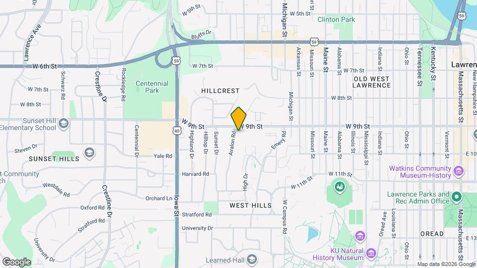 1621 West Mapa y Detalles de la Ubicación