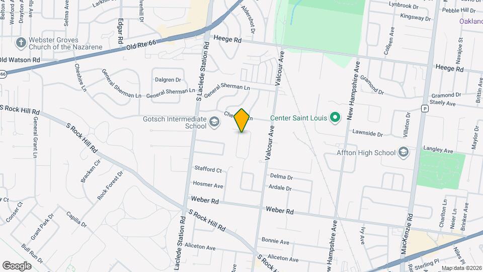 8404 Rockhaven Ln Map and Location Details