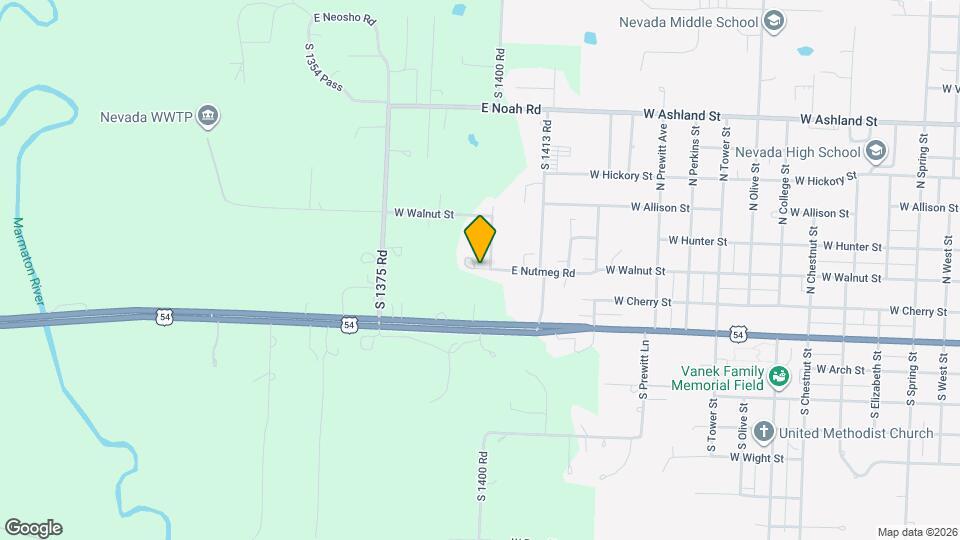 13956 E Nutmeg Rd Map and Location Details