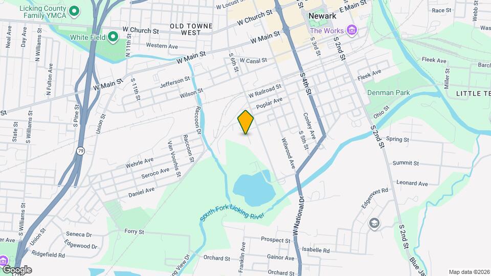 169 S 6th St Map and Location Details