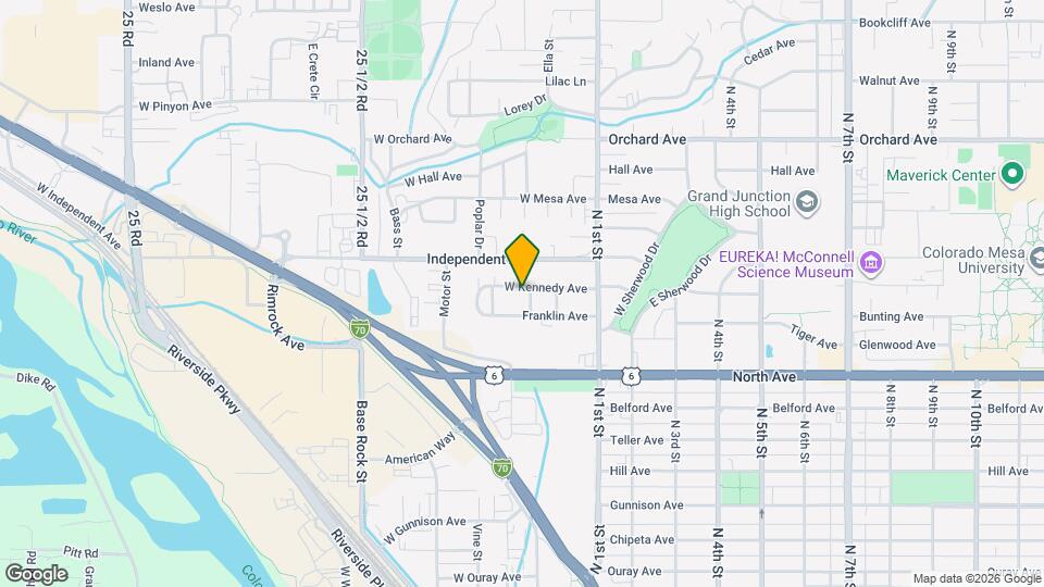 335 W Kennedy Ave Map and Location Details