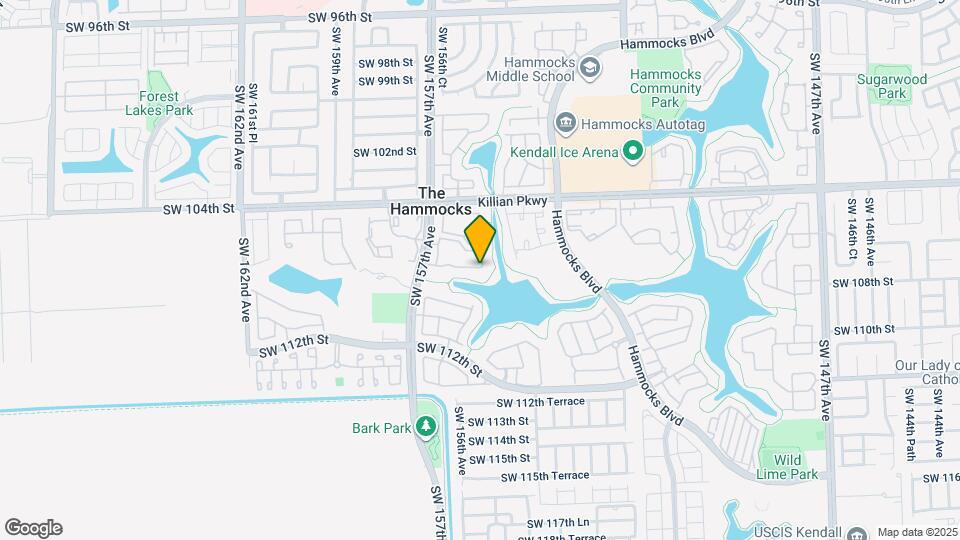 10691 SW 155th Pl Map and Location Details
