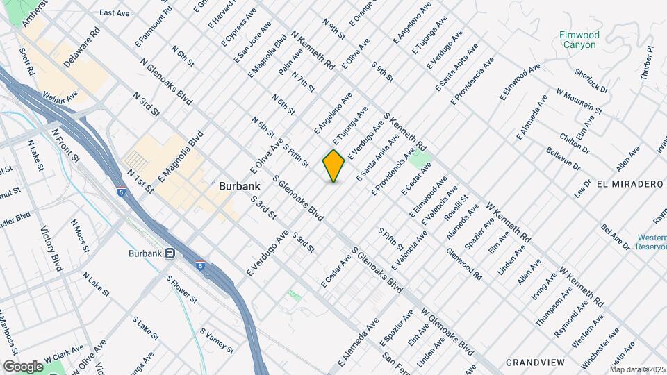 502 E Verdugo Ave Mapa y Detalles de la Ubicación