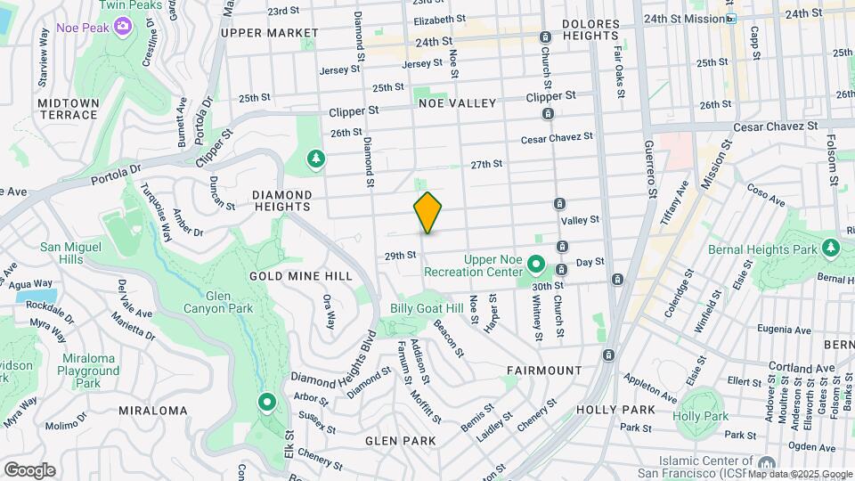 2211 Castro St Map and Location Details