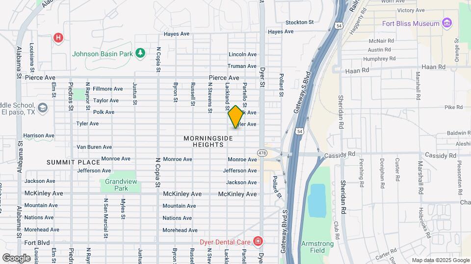 3817 Harrison Ave Map and Location Details