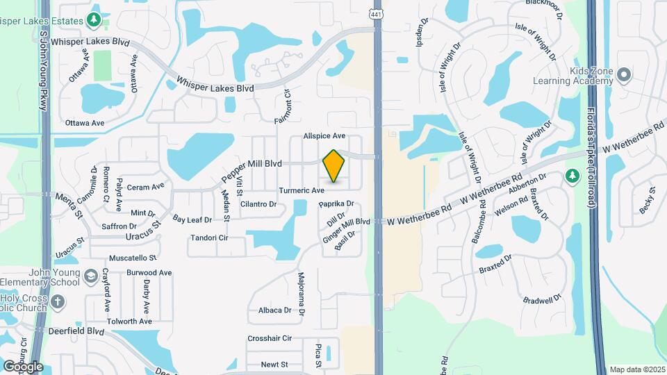 2125 Turmeric Ave Map and Location Details