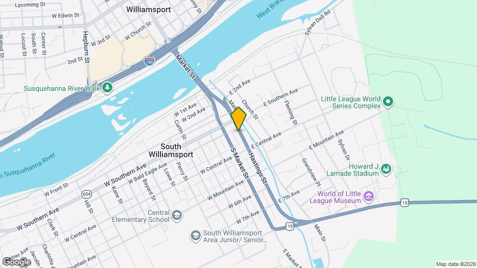 336 Hastings St Map and Location Details