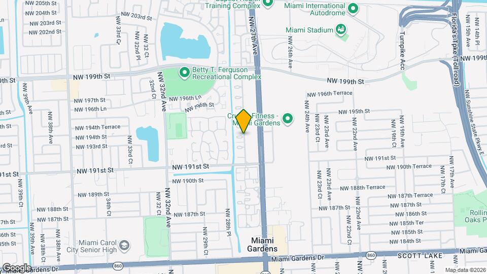 2770 NW 193rd Ter Map and Location Details