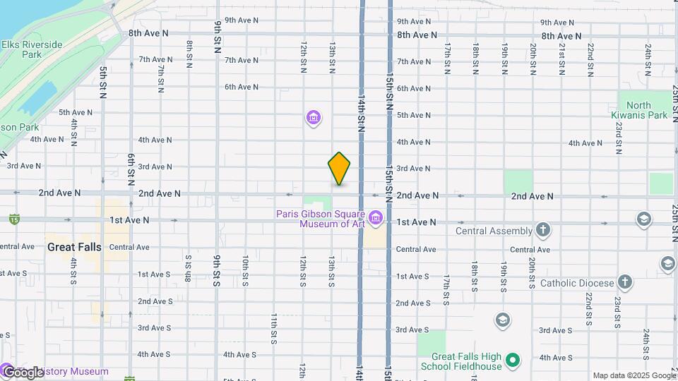 1305 2nd Ave N Map and Location Details