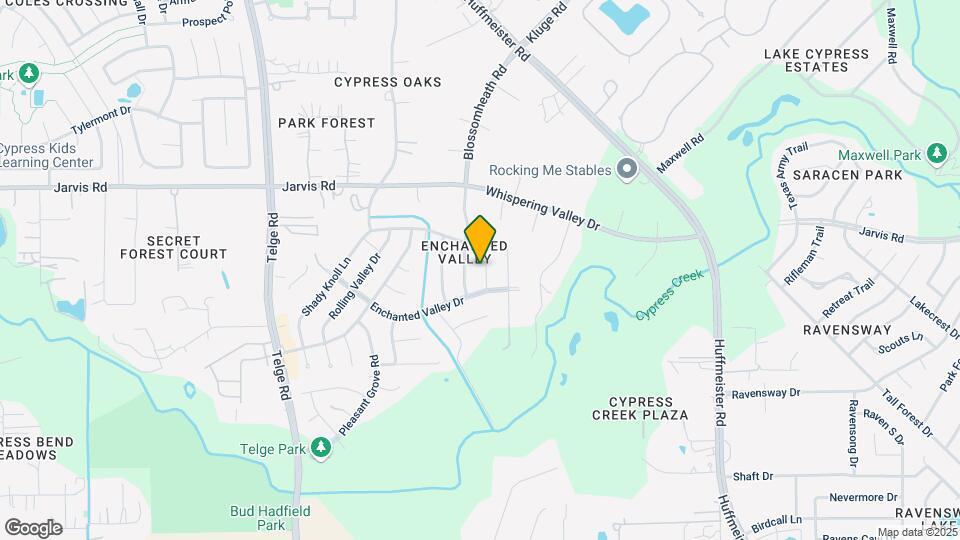 12815 Earlywood Ln Map and Location Details