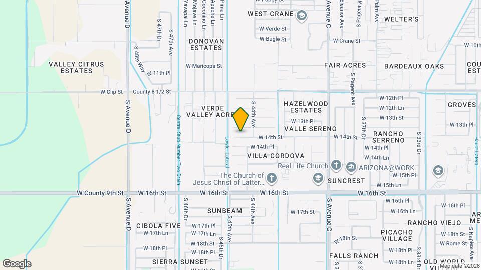 4456 W 14th St Map and Location Details