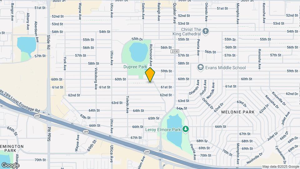4506 61st St Map and Location Details