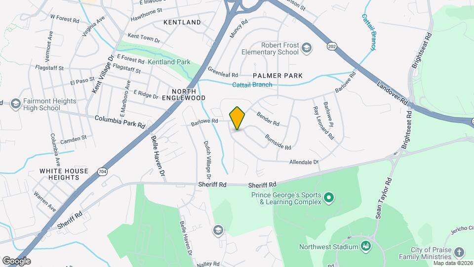 7607 Burnside Rd Map and Location Details