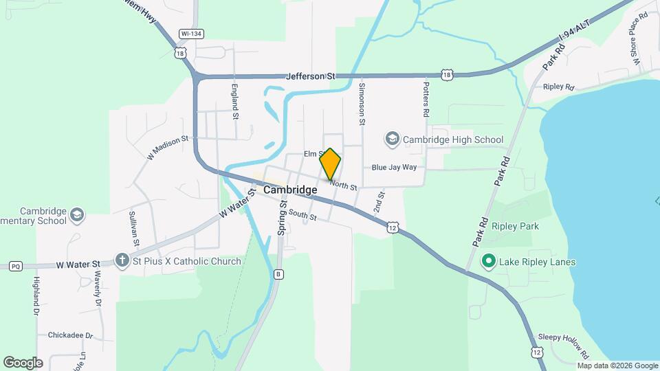 110 N High St Map and Location Details