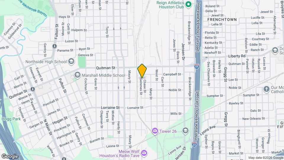2208 Semmes St Map and Location Details