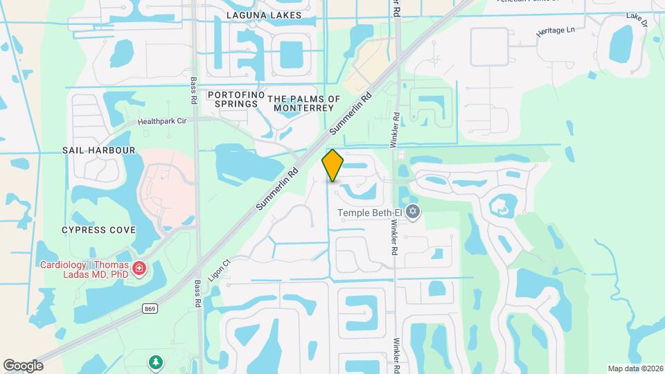 11880 Bayport Ln, Unit 1 Mapa y Detalles de la Ubicación