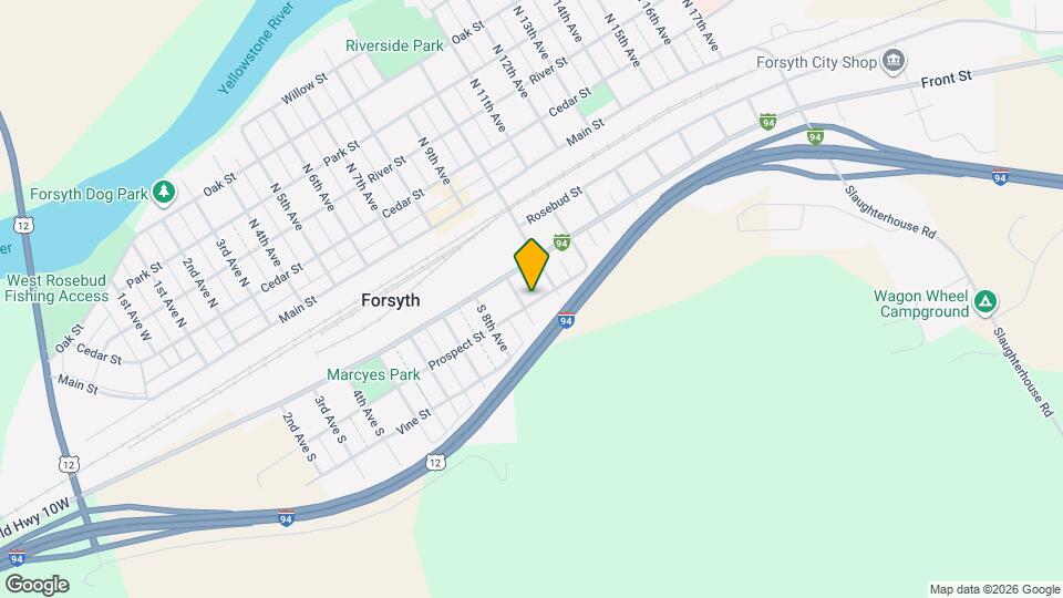 289 S 9th Ave Map and Location Details