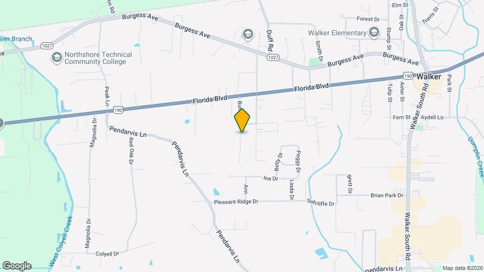 29604 Burns Ln, Unit D Map and Location Details