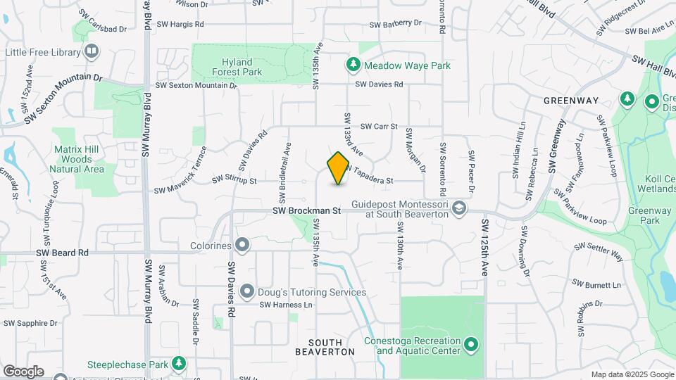 13360 SW Gallop Ct Map and Location Details