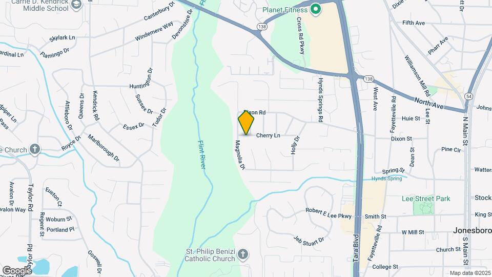 575 Cherry Ln Map and Location Details
