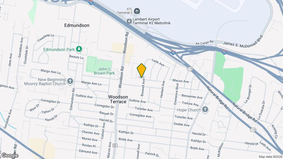 4367 Boswell Ave Map and Location Details