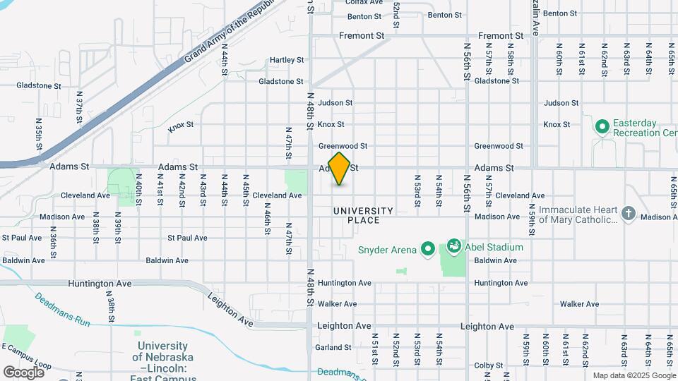 4912 Cleveland Ave Mapa y Detalles de la Ubicación