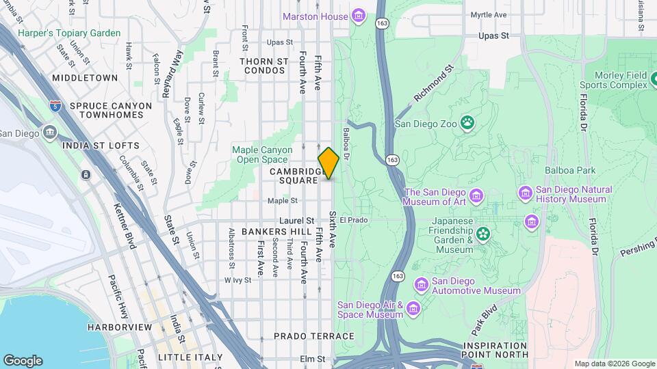 2672 Sixth Ave Map and Location Details