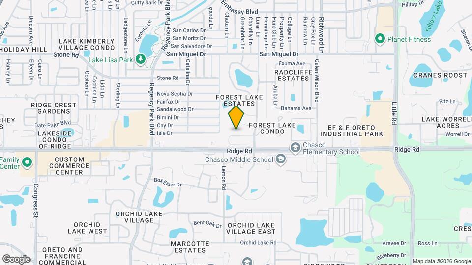 7553 High Pines Ct Map and Location Details